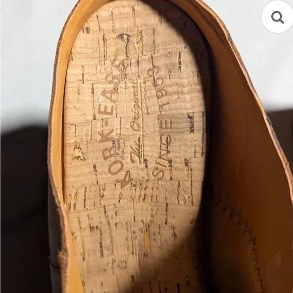 Kork-Ease Demi Leather Clog Womens 11 Brown Evereve NWT and Box - Picture 4 of 7